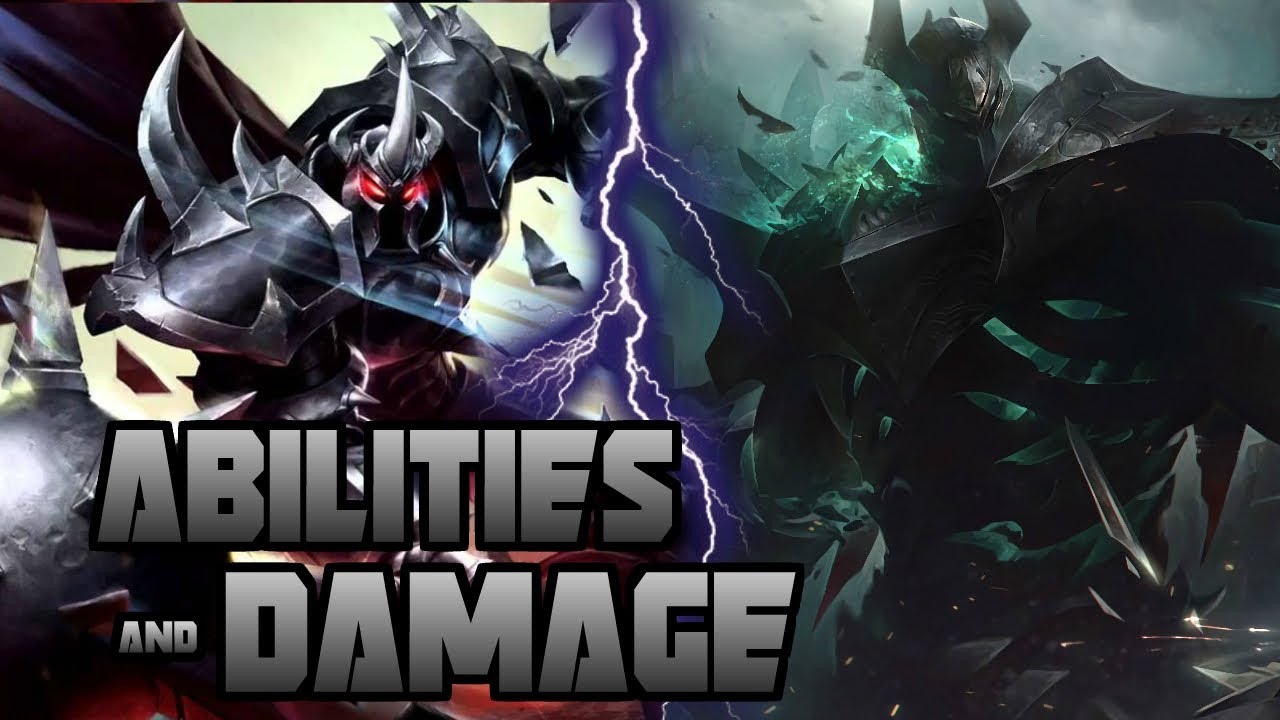 OLD MORDEKAISER VS NEW MORDEKAISER REWORK | ABILITIES AND DAMAGE COMPARISON