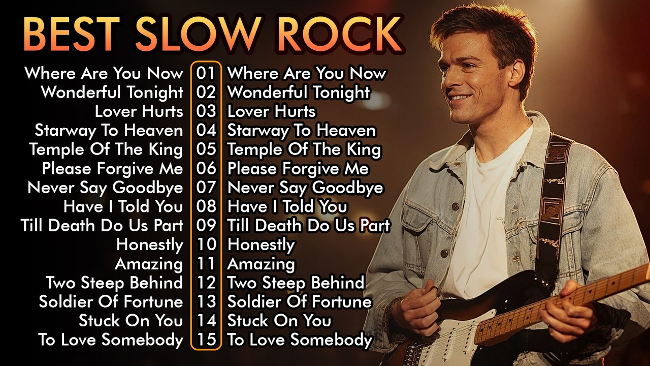 Bryan Adams, Firehouse, Steelheart, Guns N Roses, Skid Row, Whitesnake, Scorpion 🔥 Slow Rock 2026