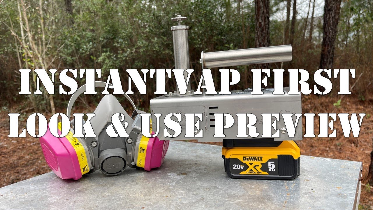 InstantVap First Look & Use Preview | #colesfarmnc #jacksonvillenc #beekeeping