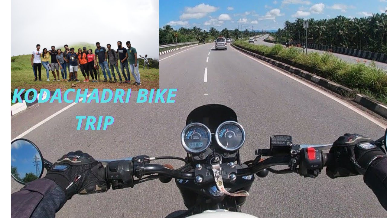 UDUPI TO KODACHADRI BIKE RIDE #kodachadri #kannadamotovlogs #kannadatravelvlog #ManjuTalwar
