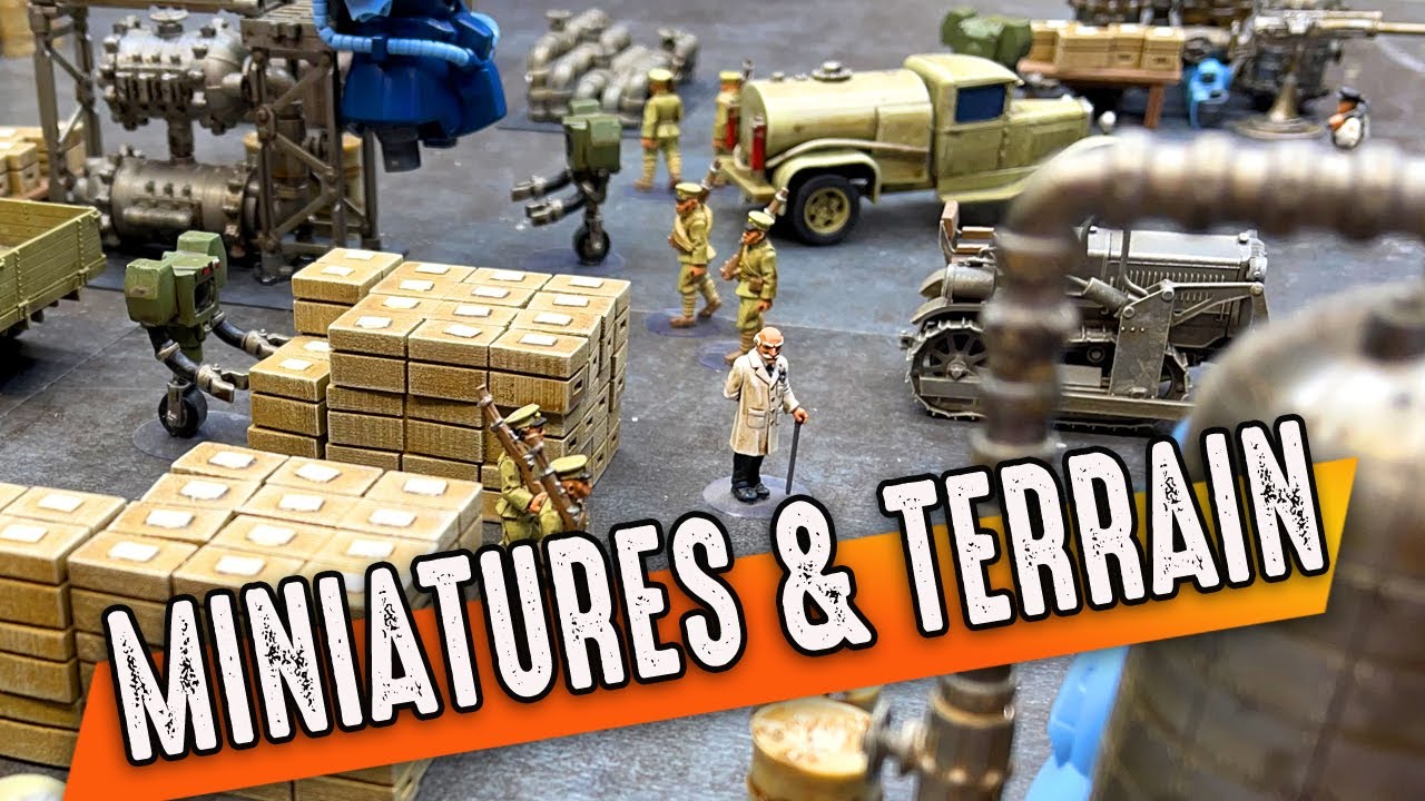 Pulp Alley - Miniatures & Terrain