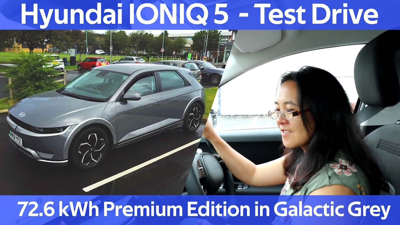 Тест-драйв Hyundai Ioniq 5 — Premium Edition 72,6 кВт⋅ч в цвете Galactic Grey