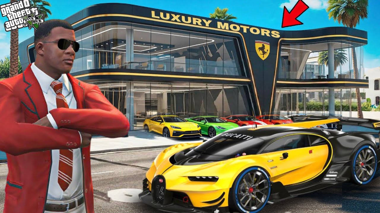 Franklin Won The Rarest Super Car For His Showroom|| Gta 5