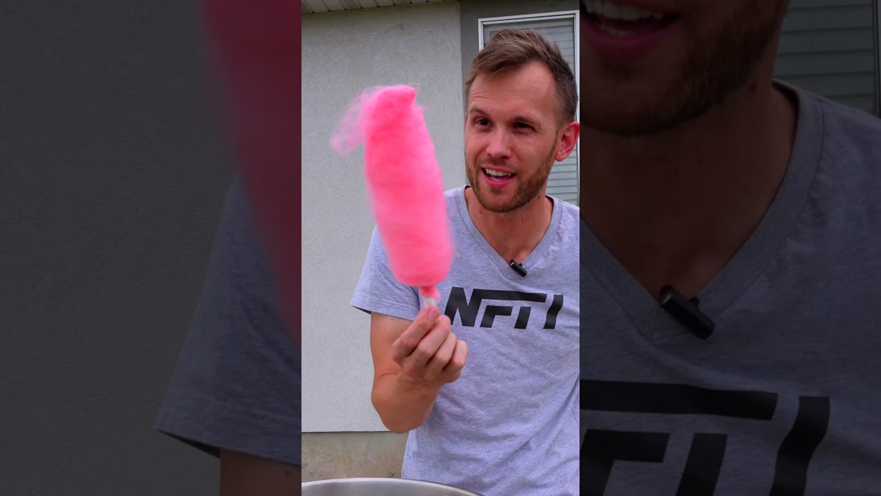 Cotton Candy made from STARBURST!