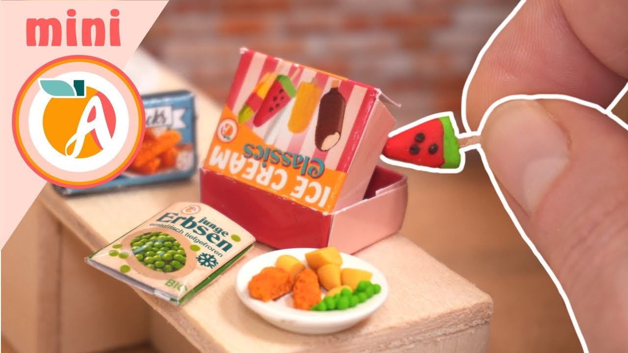 DIY Tiefkühl Minifood - Eis am Stiel, Fischstäbchen und mehr selber basteln - Apricozy