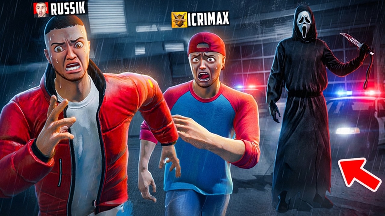 ICRIMAX und RUSSIK WERDEN VERFOLGT von GHOSTFACE in GTA 5!(GEFAHR)