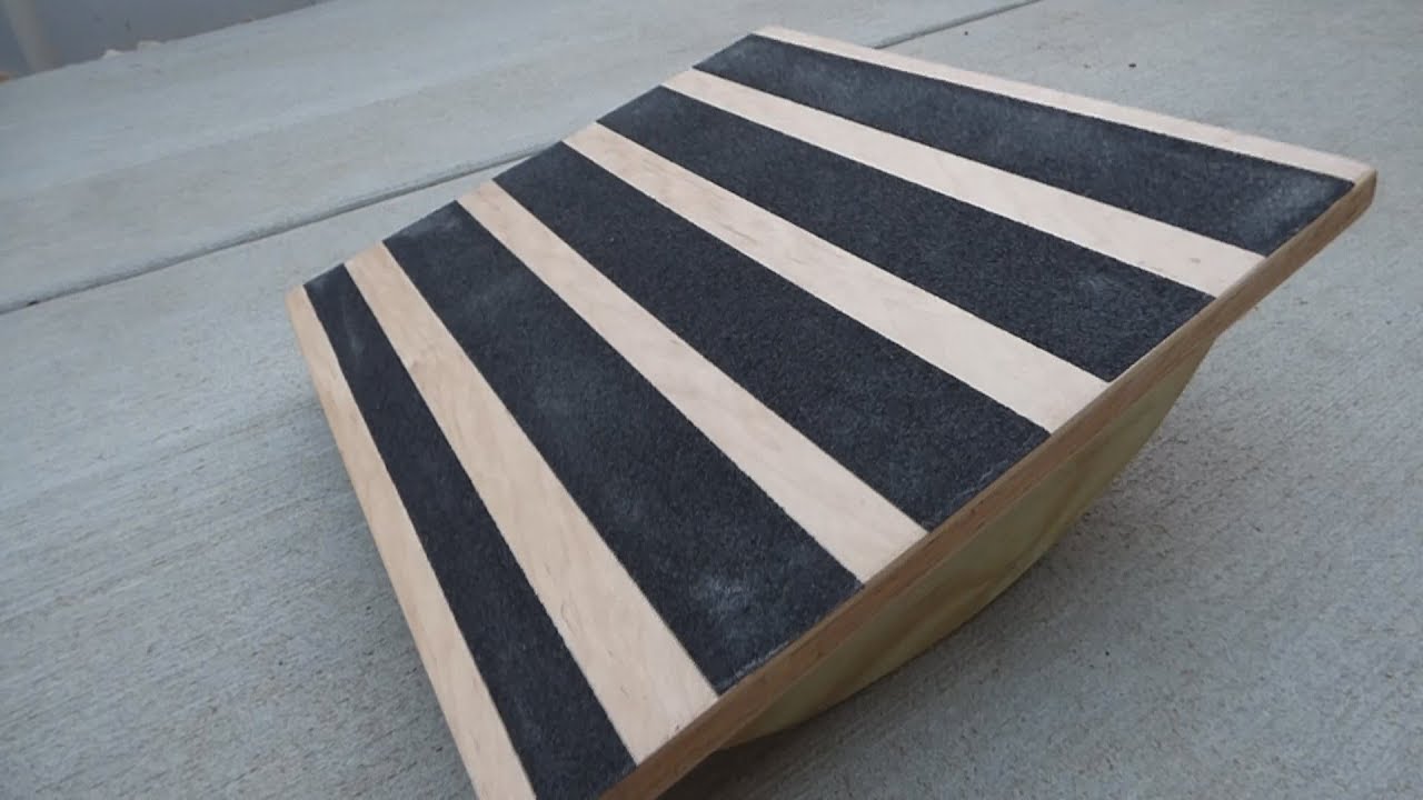 How to Make a Wooden Rocker Board for Balance Training and Physical Therapy