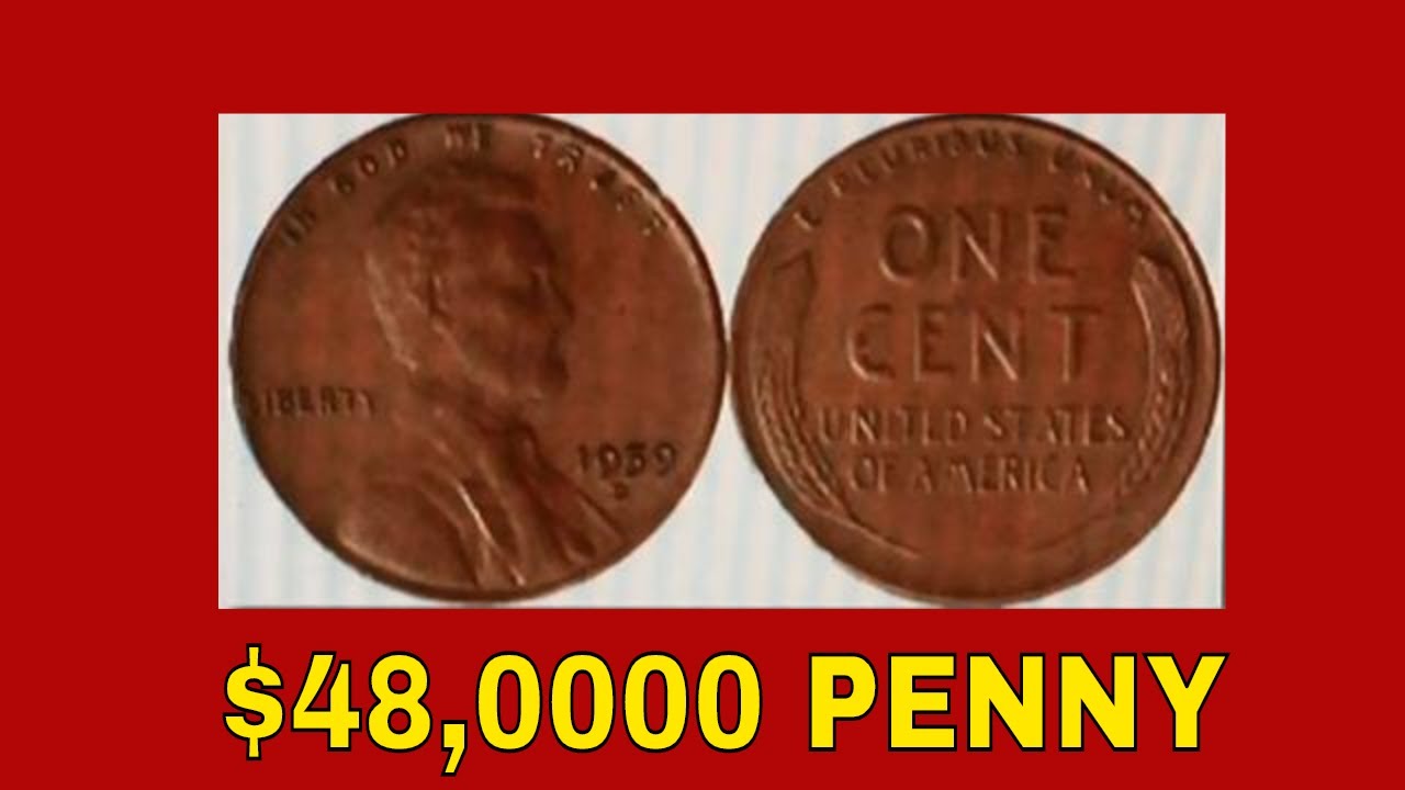 1959D MULE CENT ERROR PENNY SOLD FOR $48,000 - VIEWER SUGGESTED VIDEO