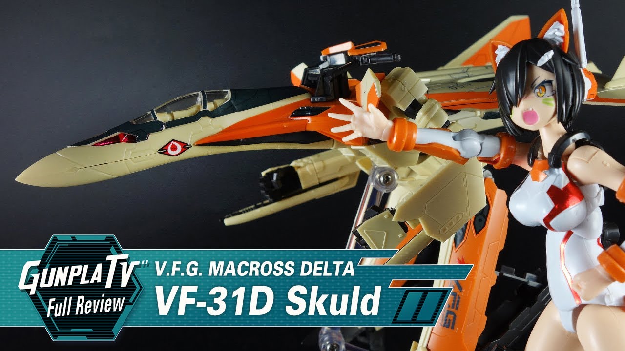 V.F.G. Macross Delta VF-31D Skuld | Gunpla TV