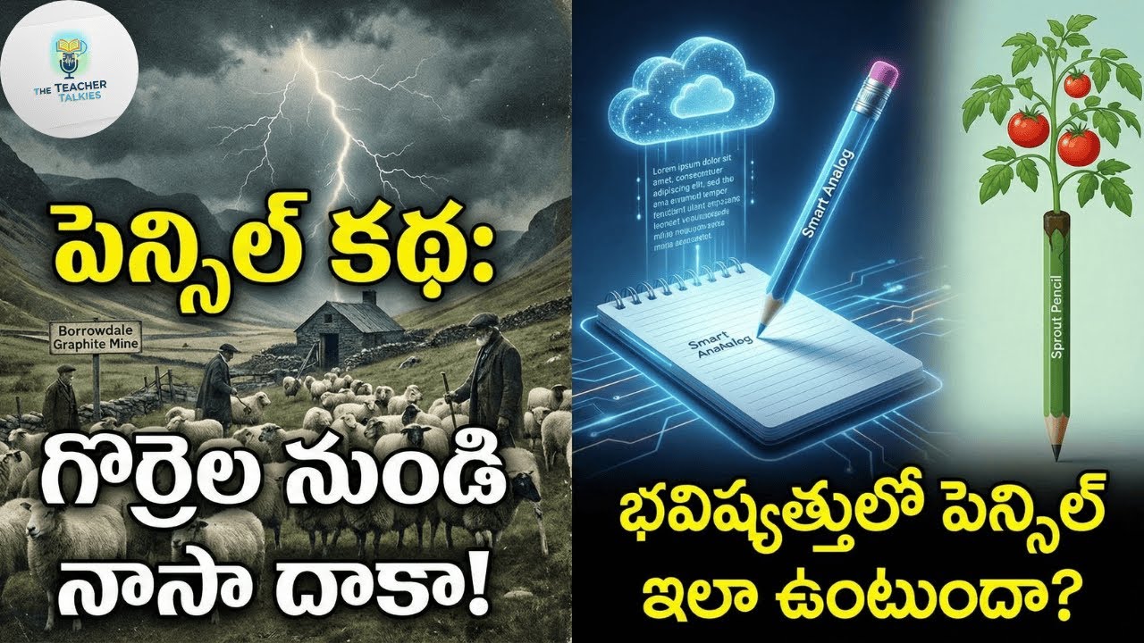 అంతరిక్షంలో పెన్సిల్ ఎందుకు వాడరు? || History of Pencil Explained! | The Future of Pencils Revealed!