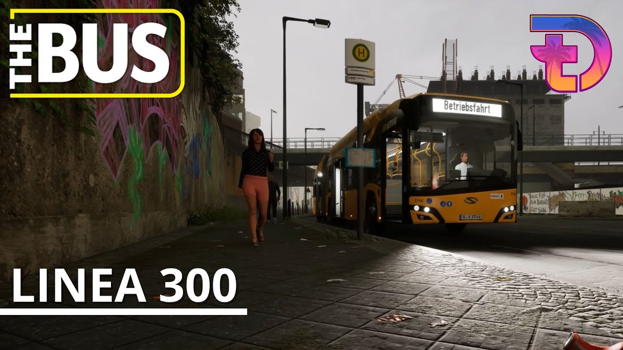 The Bus - Linea 300 | Logitech G920 | RTX 4060 TI ULTRA GRAPHIC