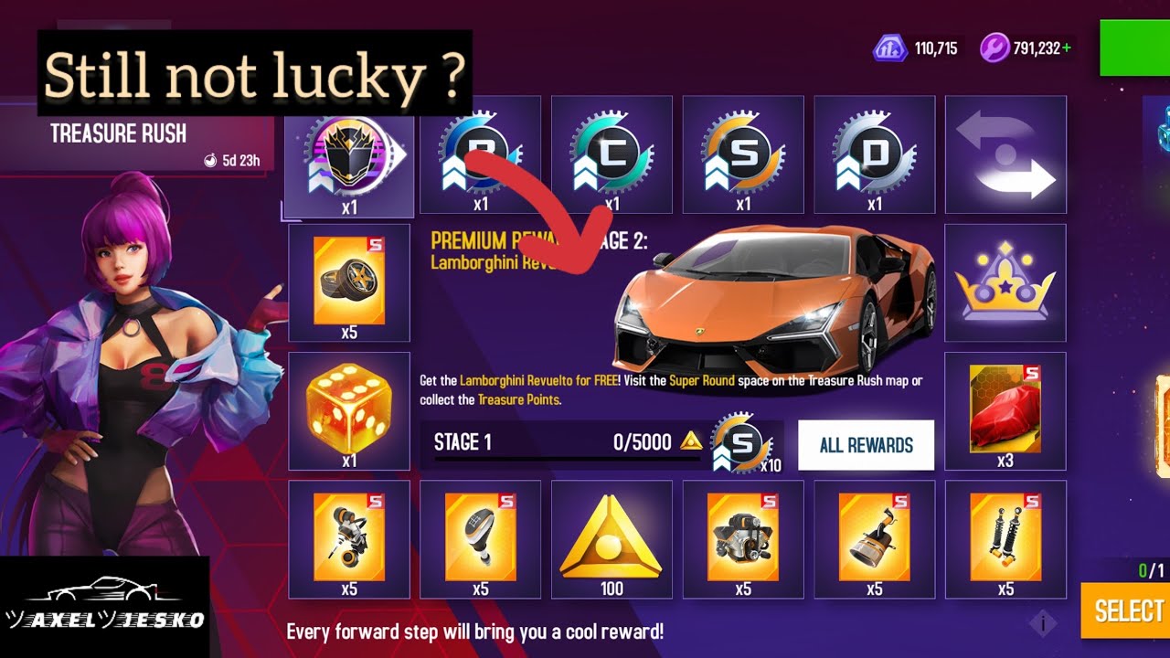 Lamborghini Revuelto Treasure Rush 🔶 | Asphalt 8 🎲