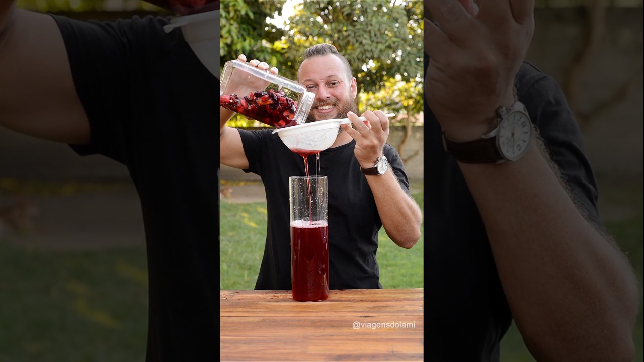 Receita de Licor de Frutas Vermelhas 🤠