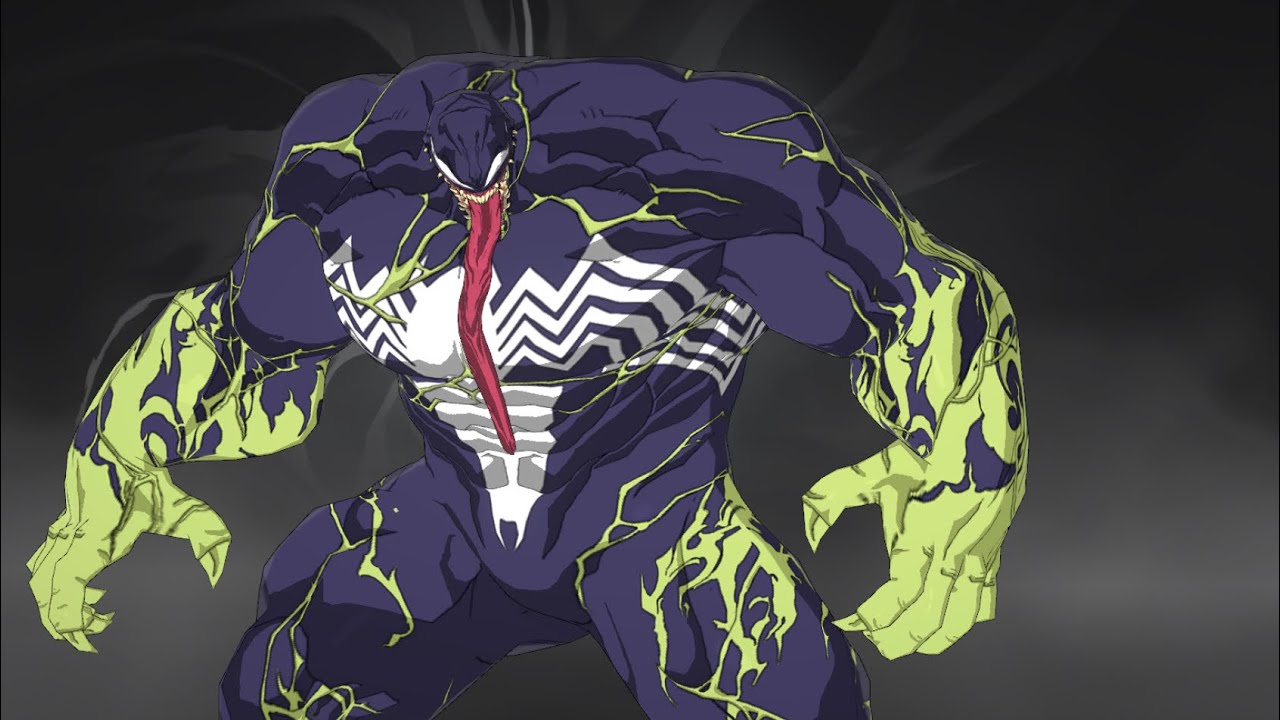 Playing as Venom in Marvel Mystic Mayhem (iOS)