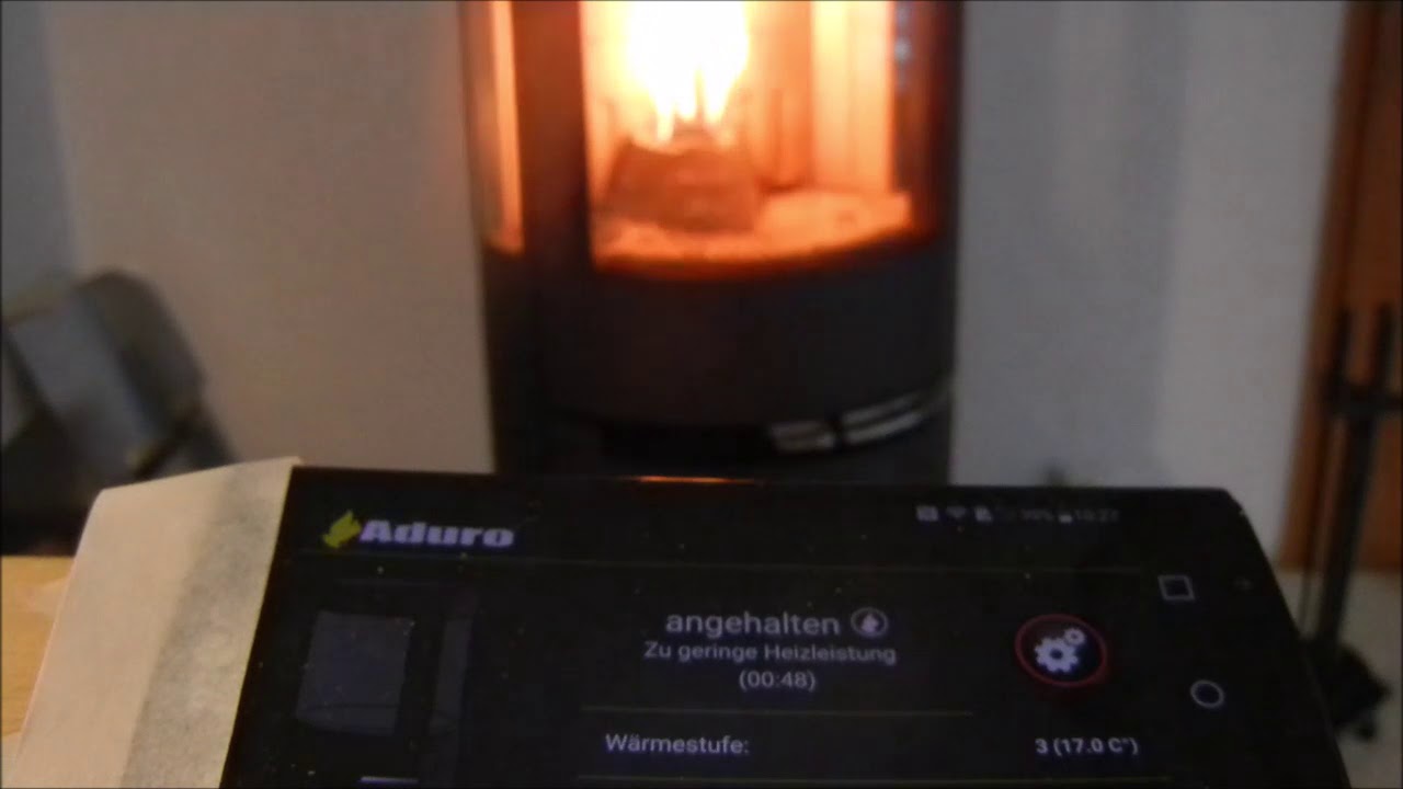 ADURO Hybrid H1 Pelletbetrieb - Angehalten wegen geringer Heizleistung