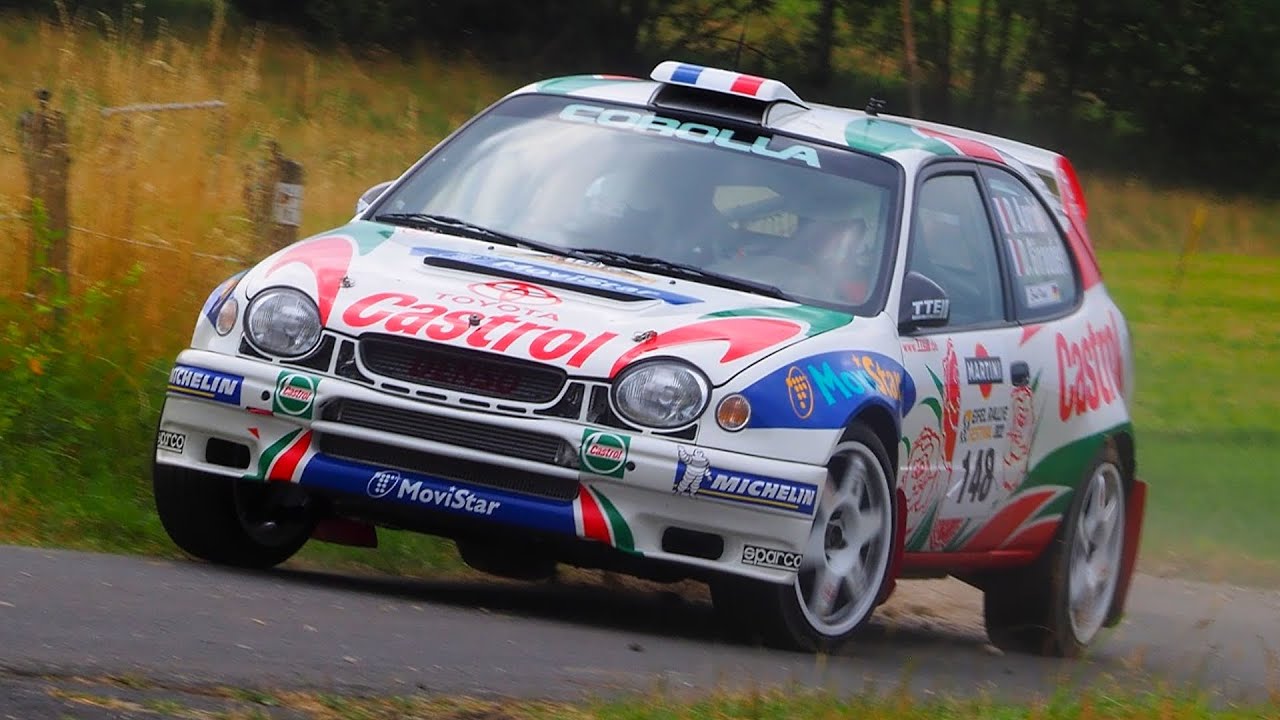 TOP WRC Toyota Corolla Ex Didier Auriol | Pure Engine Sound | Full HD
