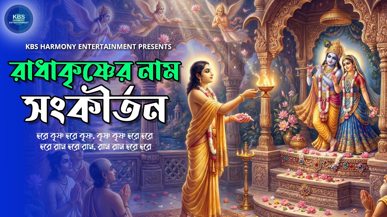 রাধাকৃষ্ণের নাম সংকীর্তন | Radha Krishner Naam Sankirtan | হরে কৃষ্ণ হরে রাম | Harinam Sankirtan