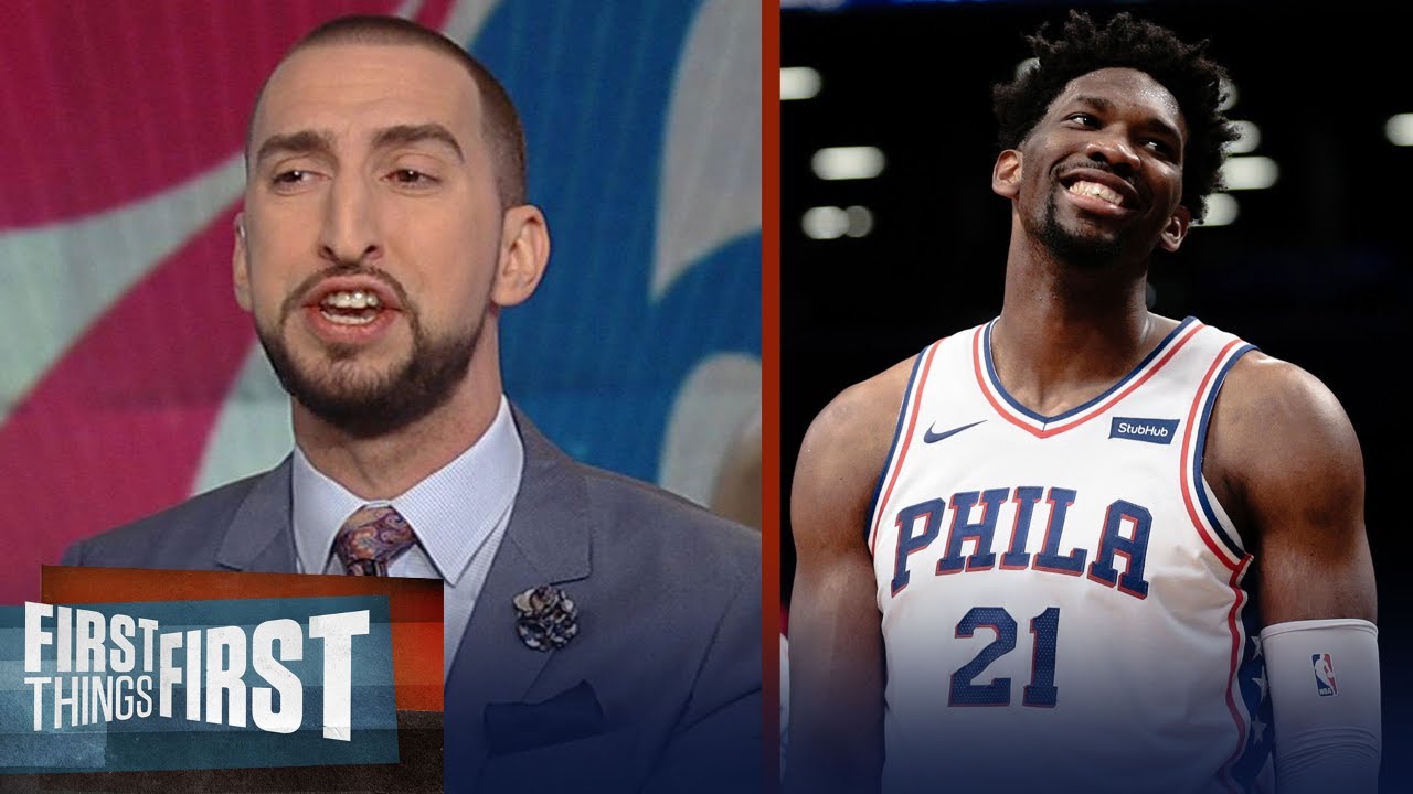 Nick Wright on Embiid, Simmons playoff chances with 76ers, Warriors vs Spurs | FIRST THINGS FIRST