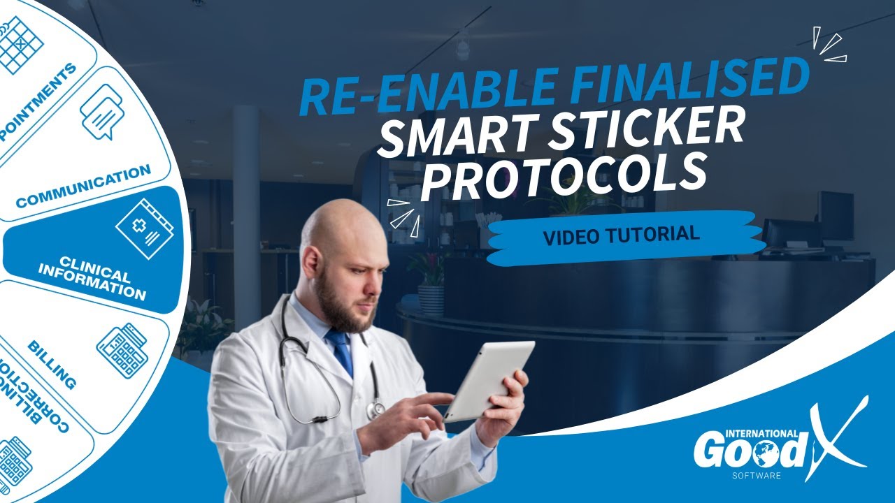 GoodX Web App - Re-enable Finalised Smart Sticker Protocols
