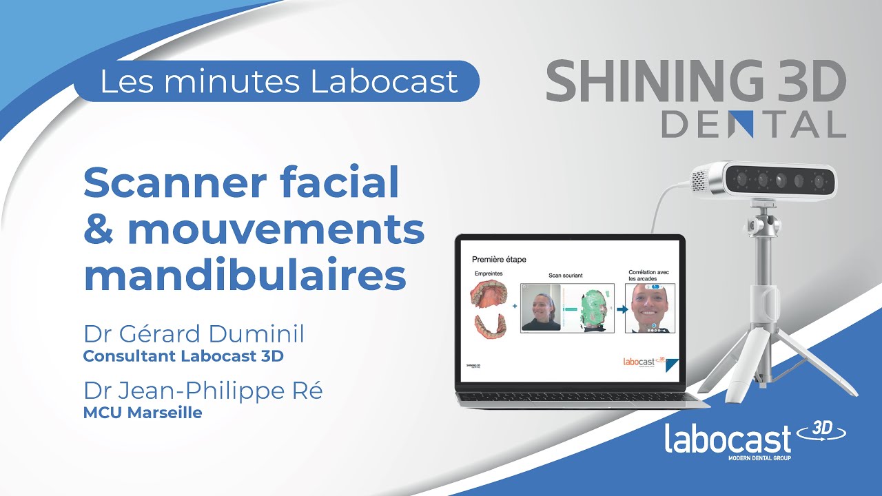 MetiSmile-MR Shining 3D : Scanner facial et mouvements mandibulaires