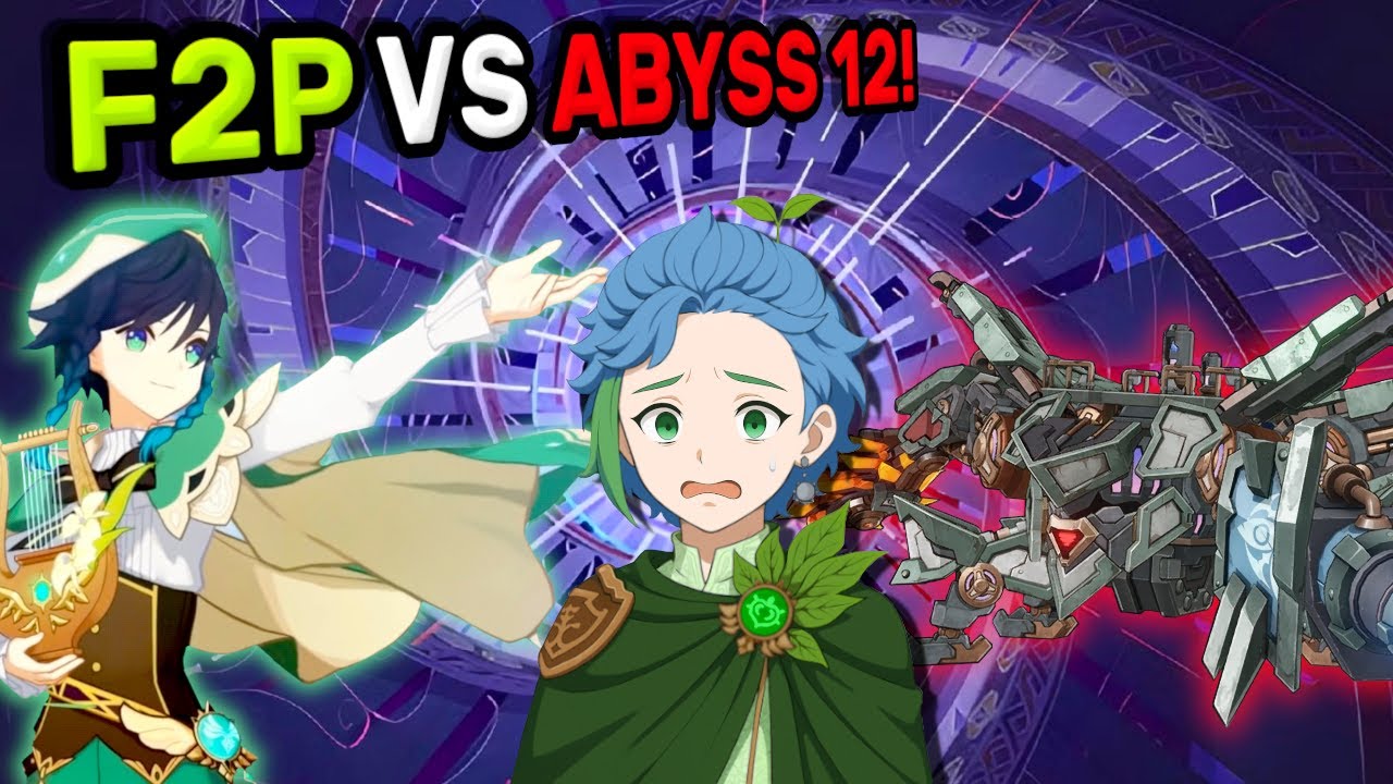 Kann ein F2P-SPIELER 36 Sterne im SCHWERSTEN ABYSS bisher holen?  Luna III | Genshin Impact Deutsch
