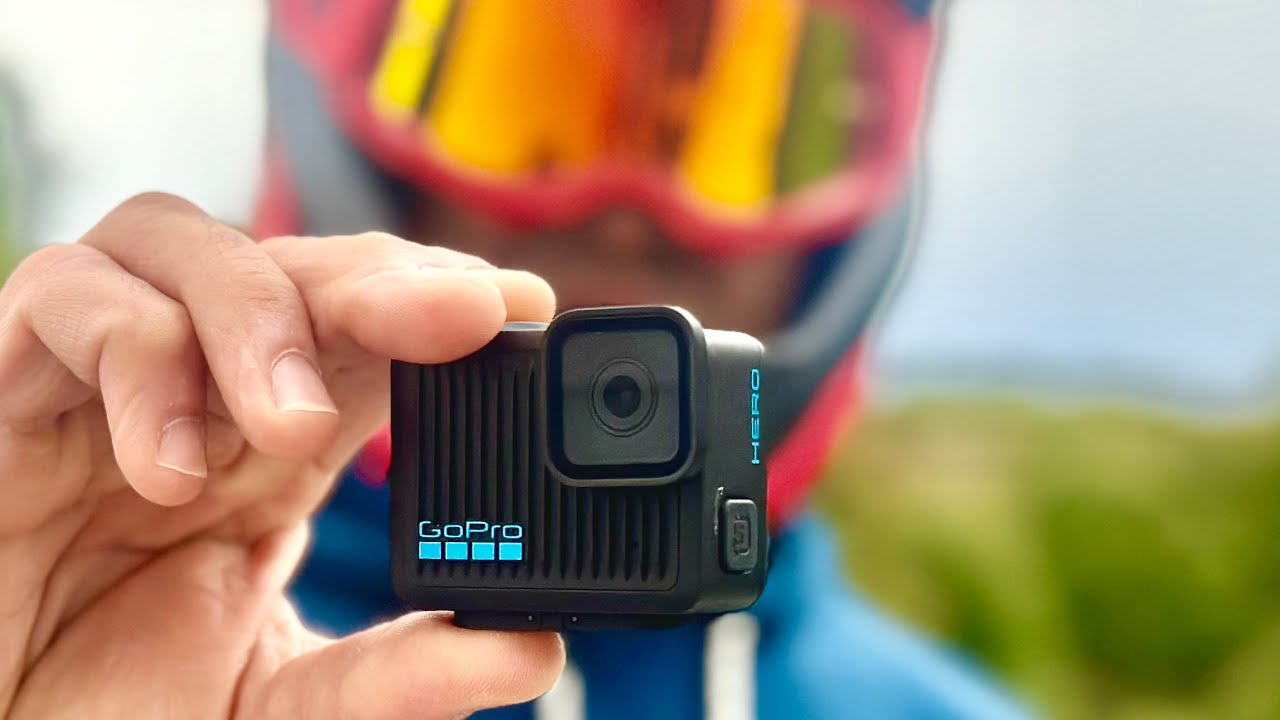 Самая маленькая камера Hero от GoPro | GoPro Hero 4K 2024 года | Примеры видео из горного байк-па...