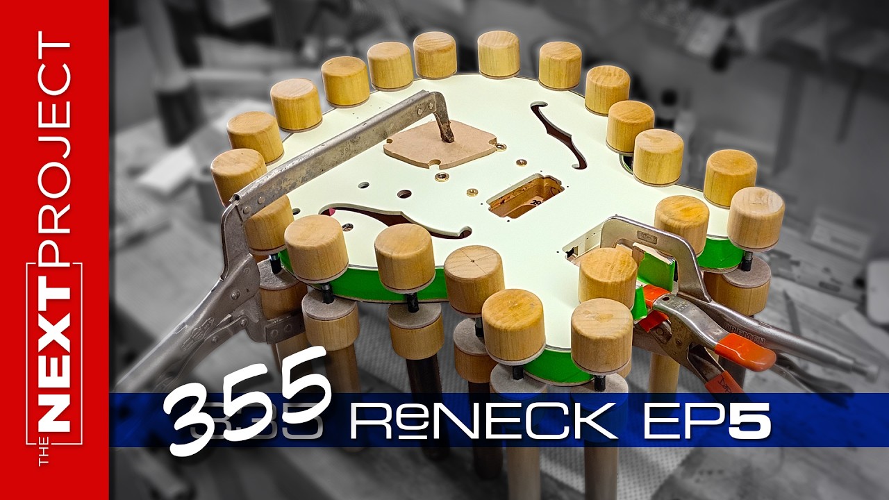 Epiphone 355 Guitar Reneck Project Ep5