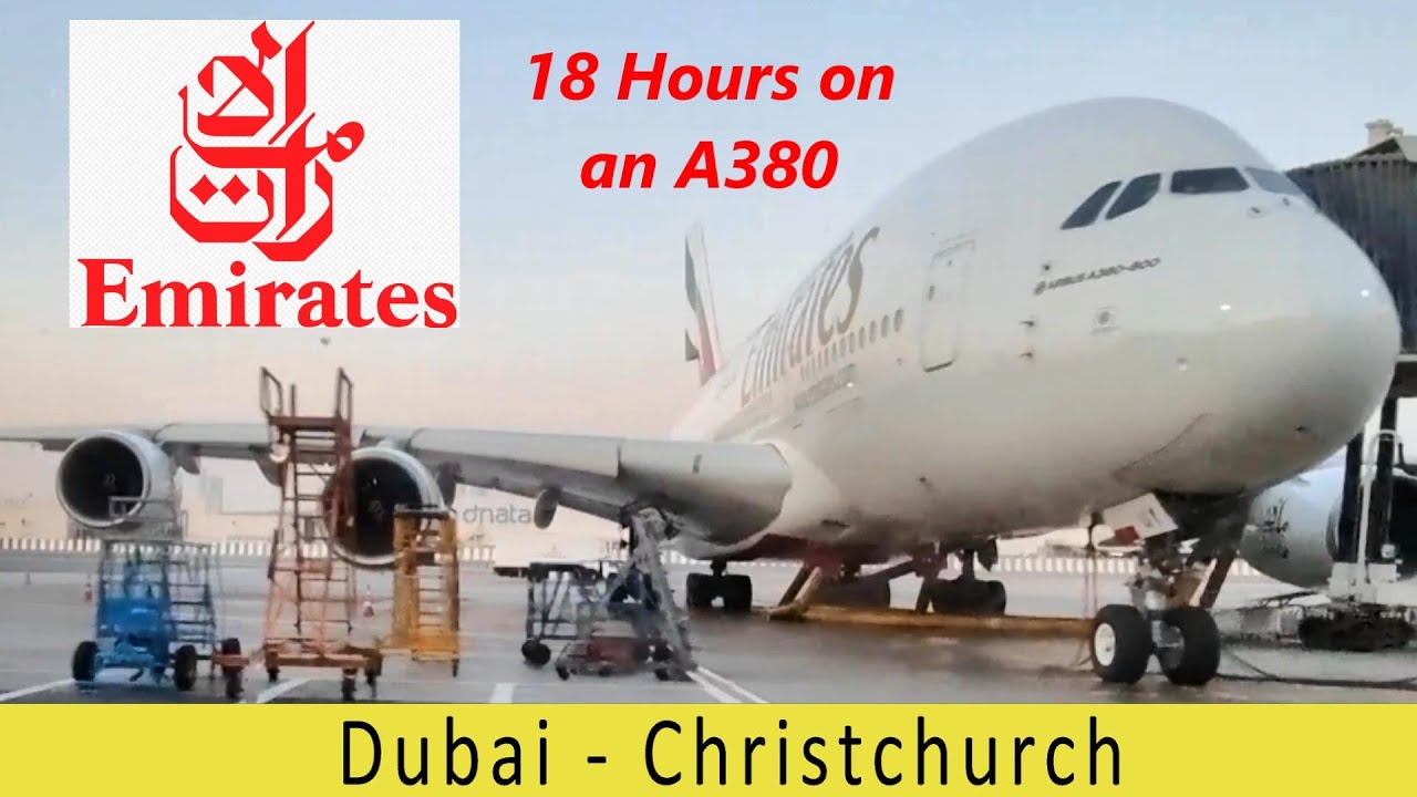 18 Hours on an Emirates A380 | EK412 Dubai - Sydney - Christchurch (Economy) TRIP REPORT