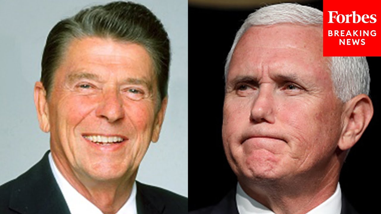 Mike Pence Relays A Heartfelt ‘Thank You’ To Ronald Reagan During Speech To New Hampshire Voters