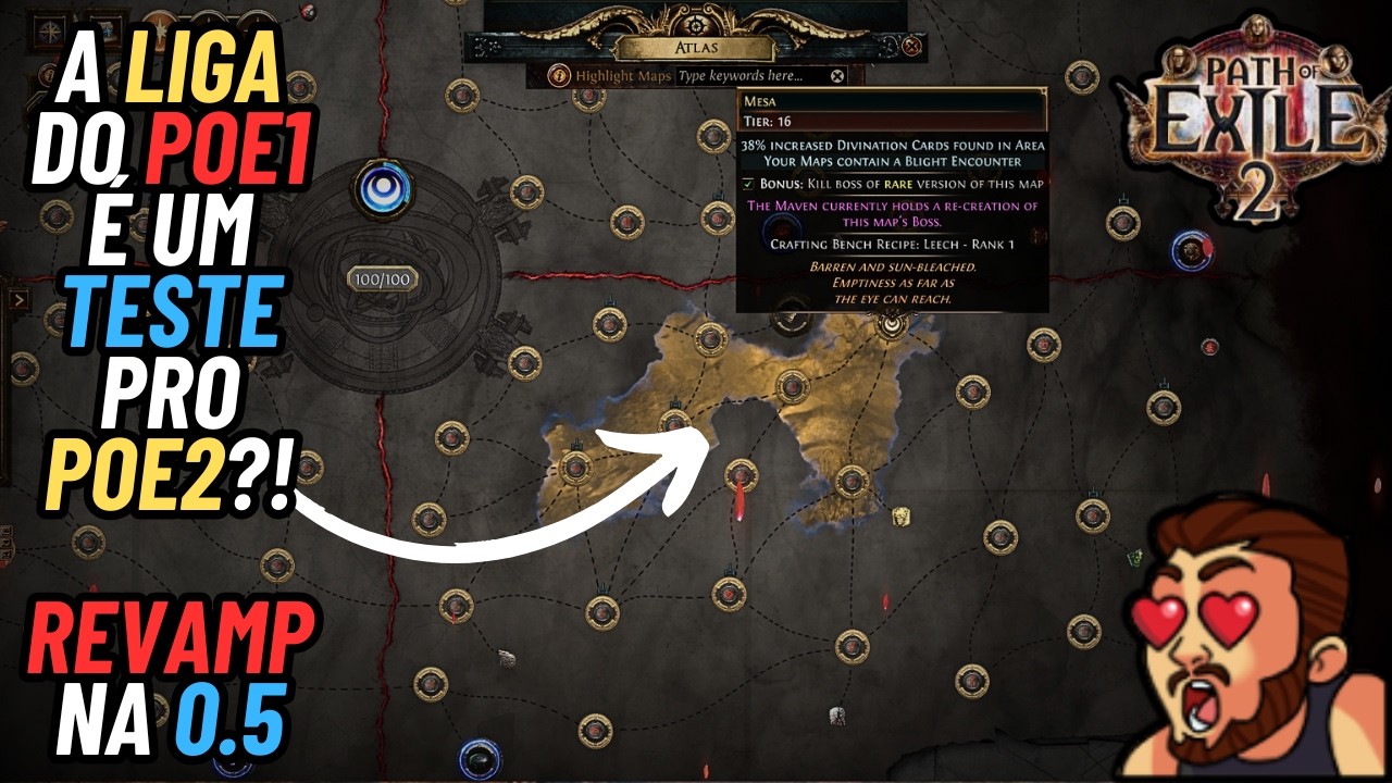 A nova liga do POE1 é um TESTE pro revamp do POE2?!