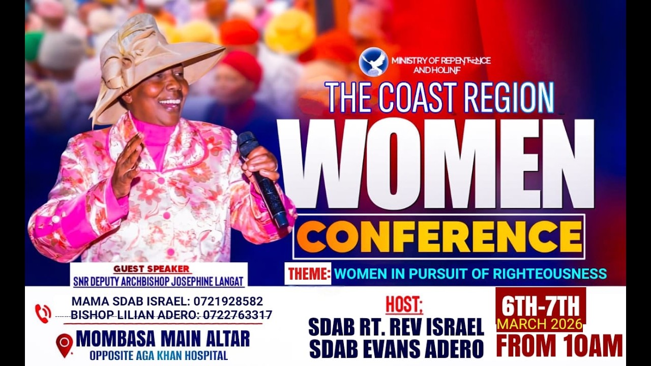 COAST REGION WOMEN CONFERENCE (DAY 1) 6TH MARCH 2026