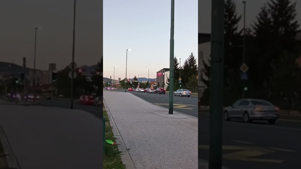 Sarajevo, A transverzala #travel #bih #car #trafficjam #vlog #visitbih #roadlayout #driving