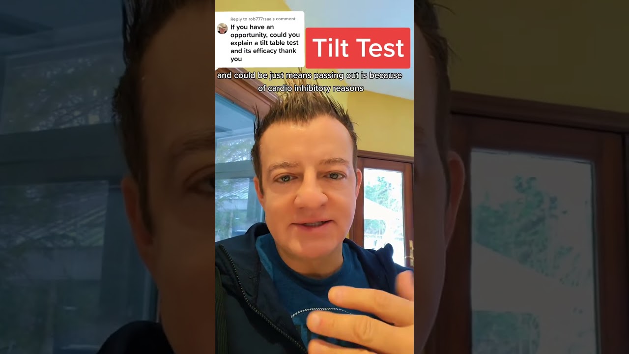 #greenscreen Tilt table testing for syncope pots dysautonomia? #tilttabletest #tilttest #syncope #sy