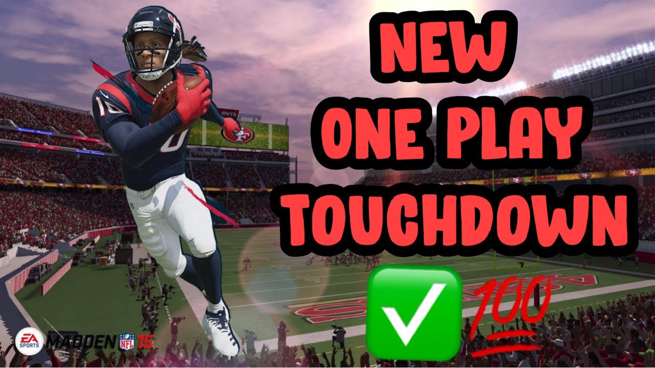 New 1 Play Touchdown That Kills Every Coverage In Madden 20 ! Never Lose Again !