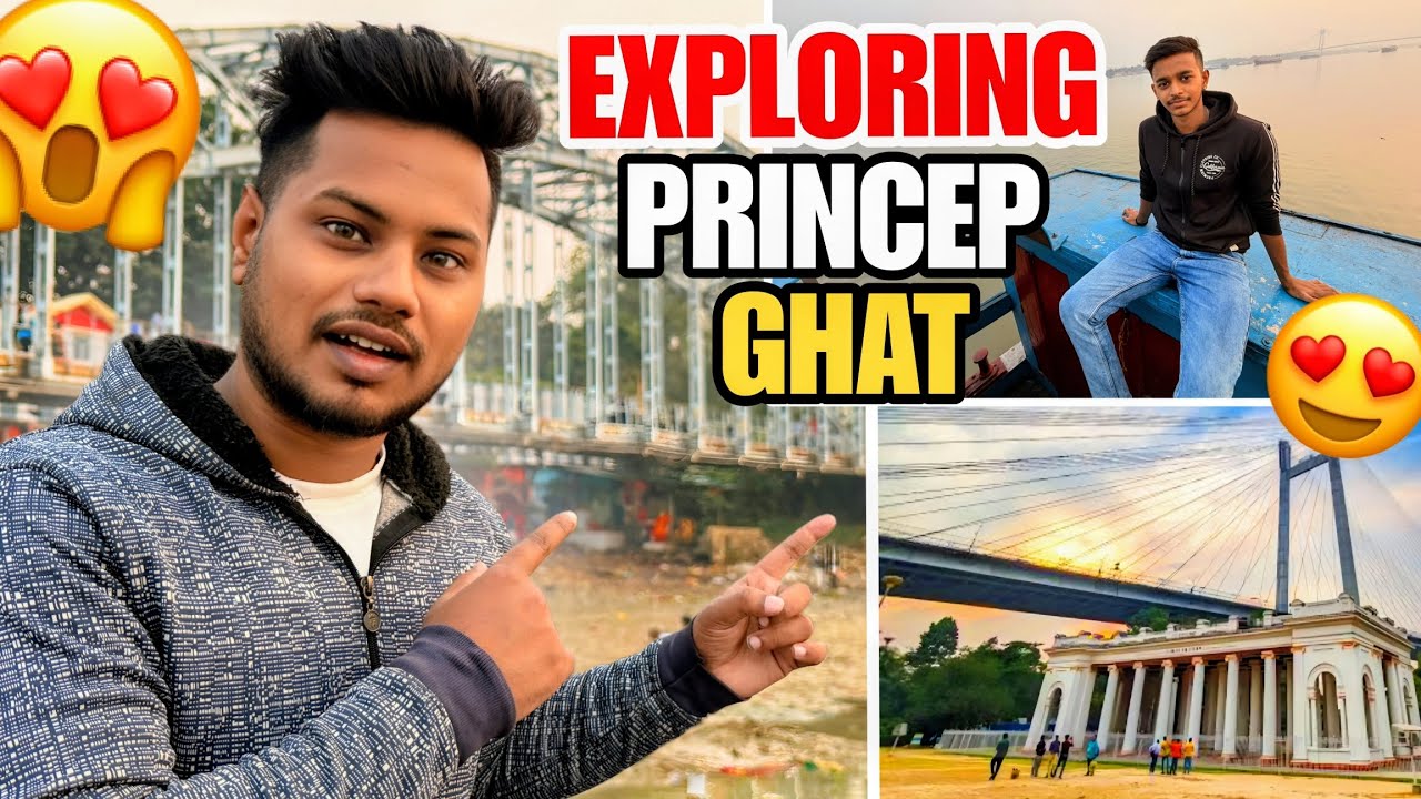 Best Evening Hangout Spot in Kolkata|Princep Ghat |😍