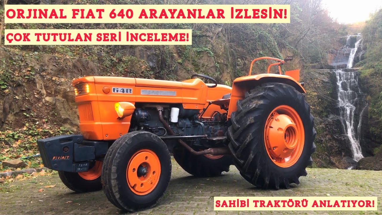 BÖYLE TEMİZİ ZOR!!! FIAT 640 SEVDALILARI İZLESİN!!! ORJINAL FIAT 640 DETAYLI İNCELEME!!!