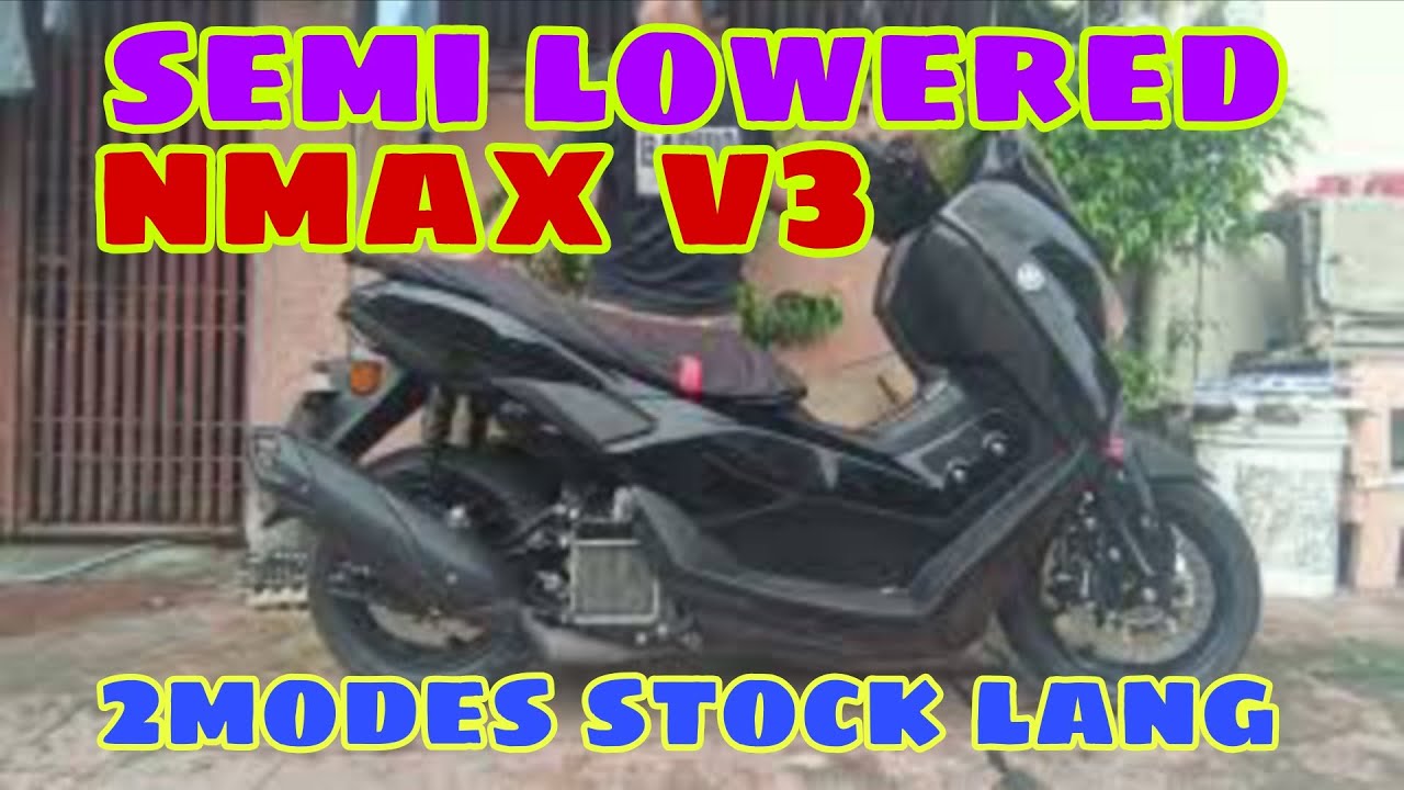 Yamaha nmax v3 semi lowered / installing semi lowered shock on nmax v3