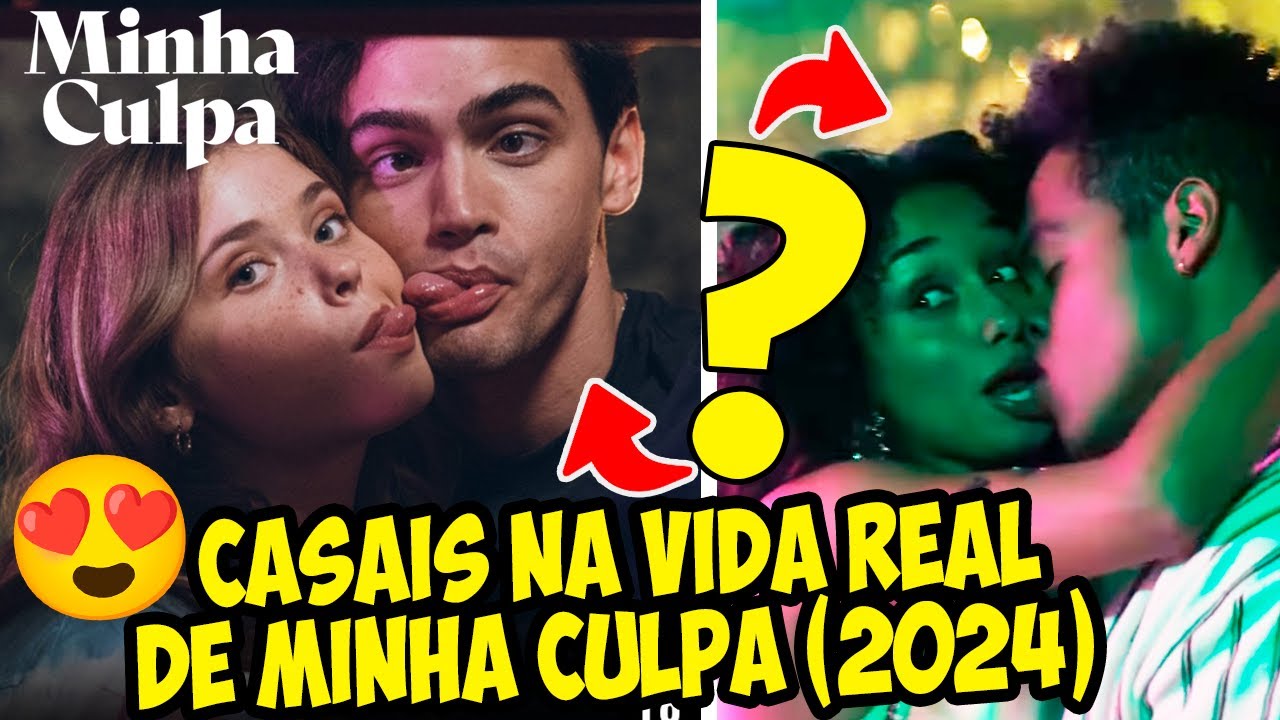 COM QUEM NAMORA? O ELENCO DE MINHA CULPA NA VIDA REAL (ATUALIZADO 2024)!