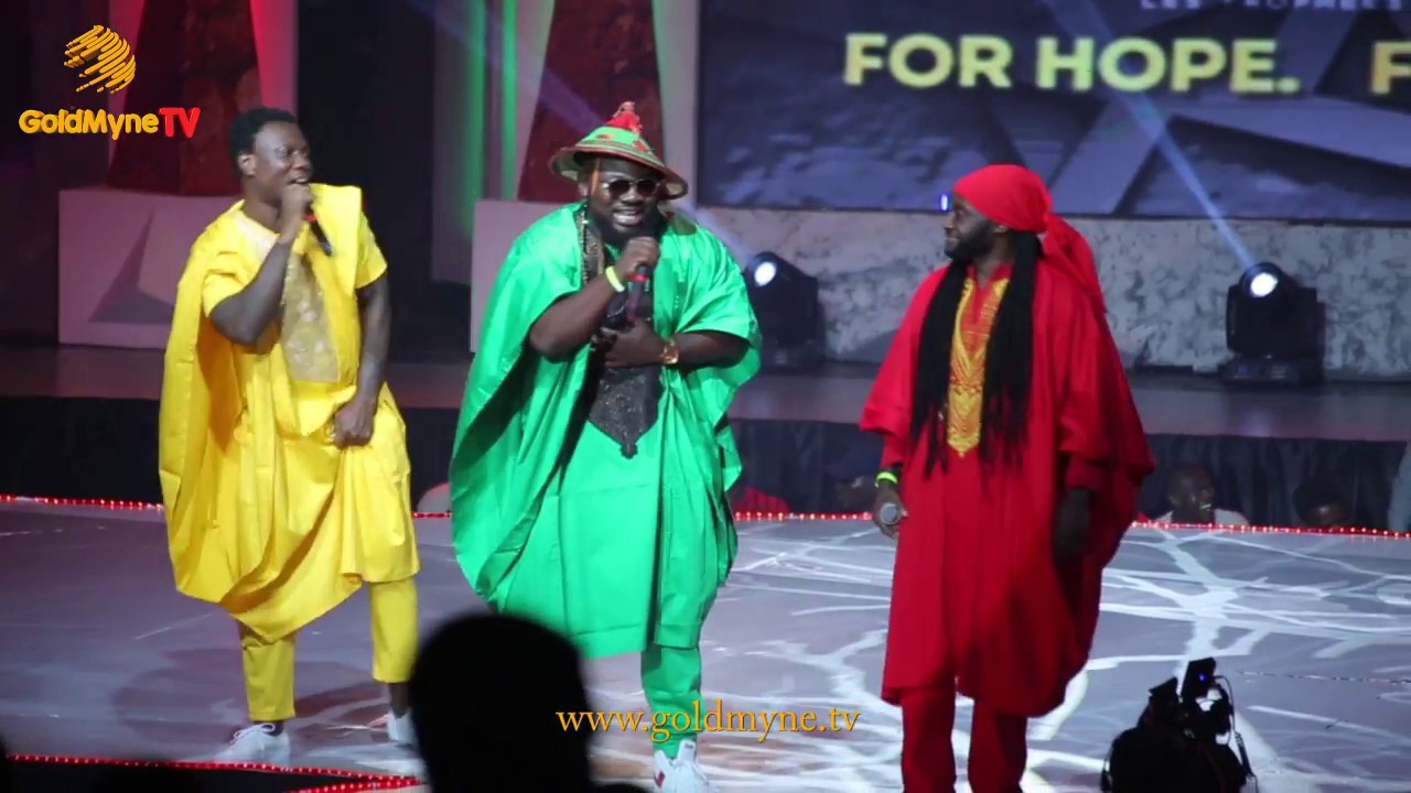 GHANAIAN VETERANS VVIP PERFORM THEIR OLD TUNES VIP AT #AFRIMA3.0 2016