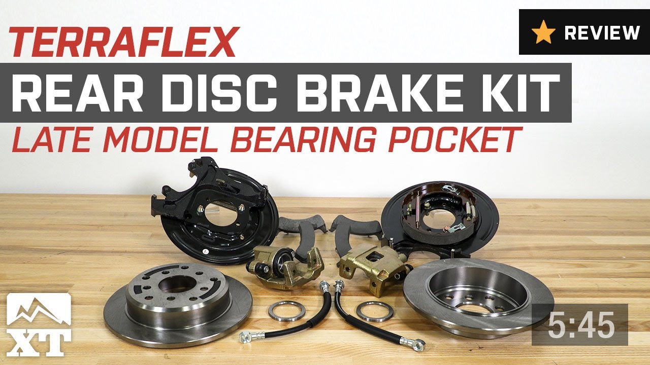 Jeep Wrangler Teraflex Rear Disc Brake Kit (1987-2006 YJ, TJ) Review