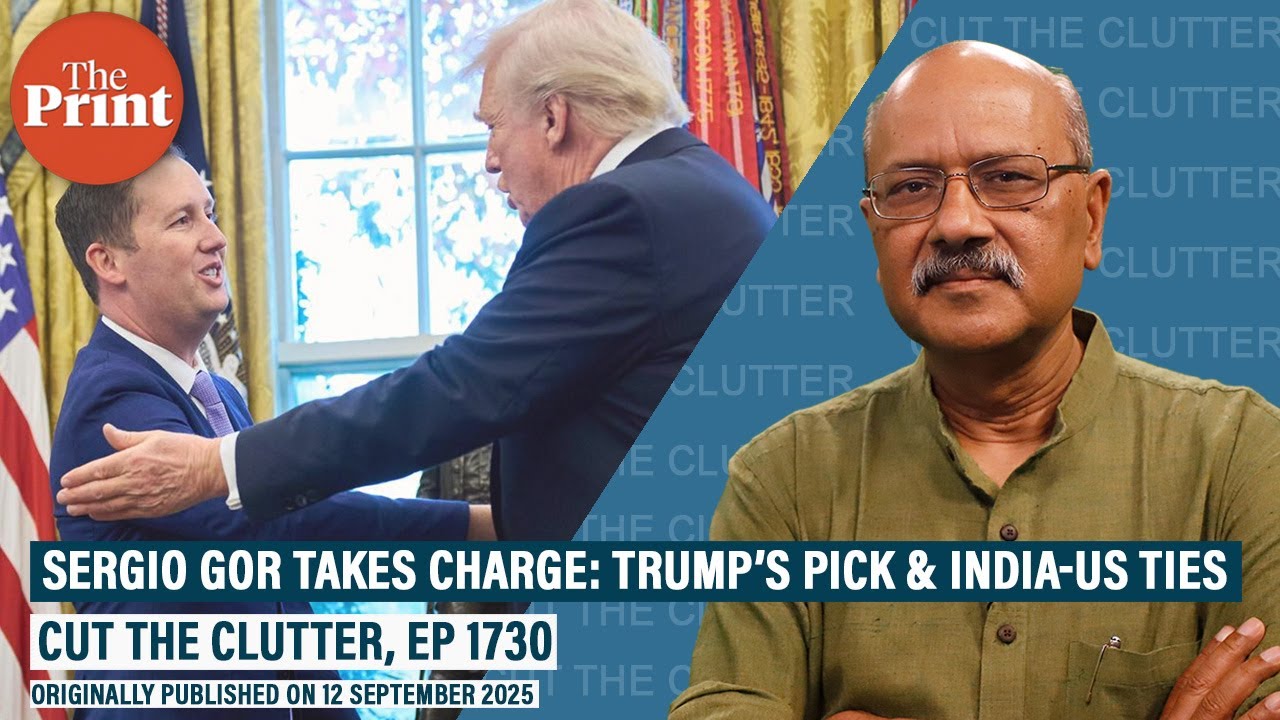 Trump’s pick for India Sergio Gor takes charge: Youngest US Envoy to Delhi & how he’ll navigate ties