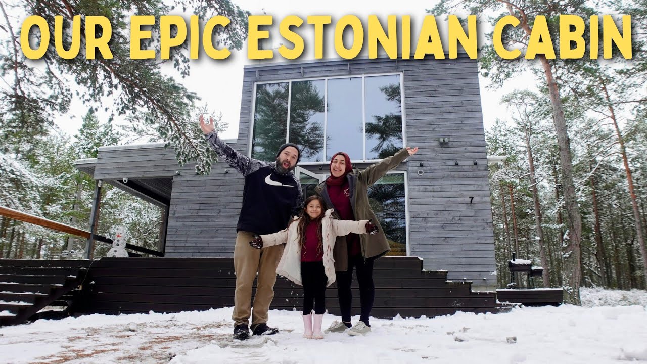 Our Beautiful Estonian Cabin In The Woods! 🇪🇪