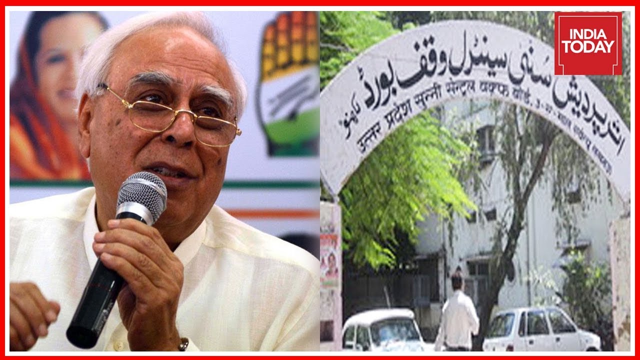 Did Kapil Sibal Lied Over Representing Sunni WAQF Board ? | Burning Question