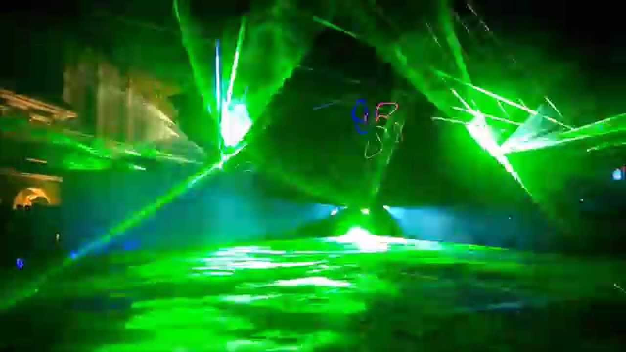 Lasere Conexiuni - Spectacol de lasere complex, Coresi Brasov 2015