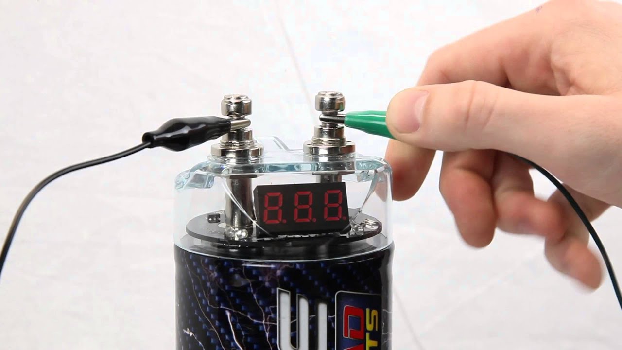 How to install a car audio capacitor