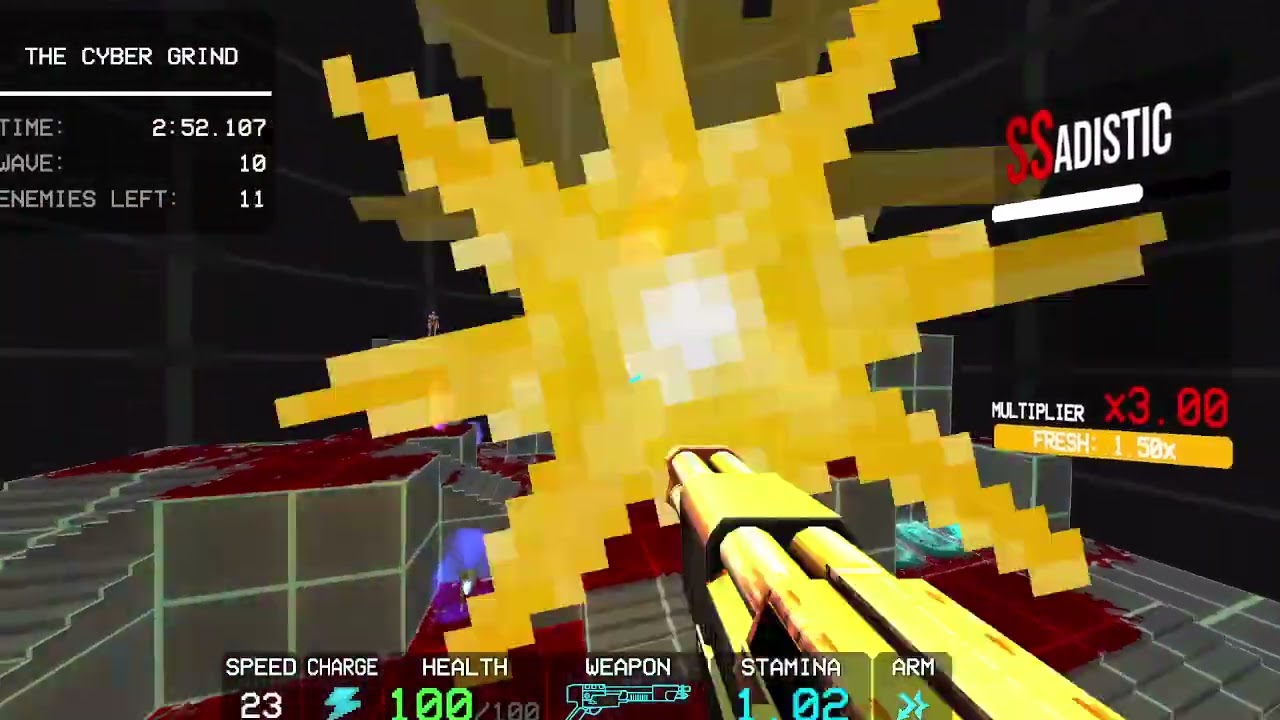 i suck at ultrakill cybergrind lol