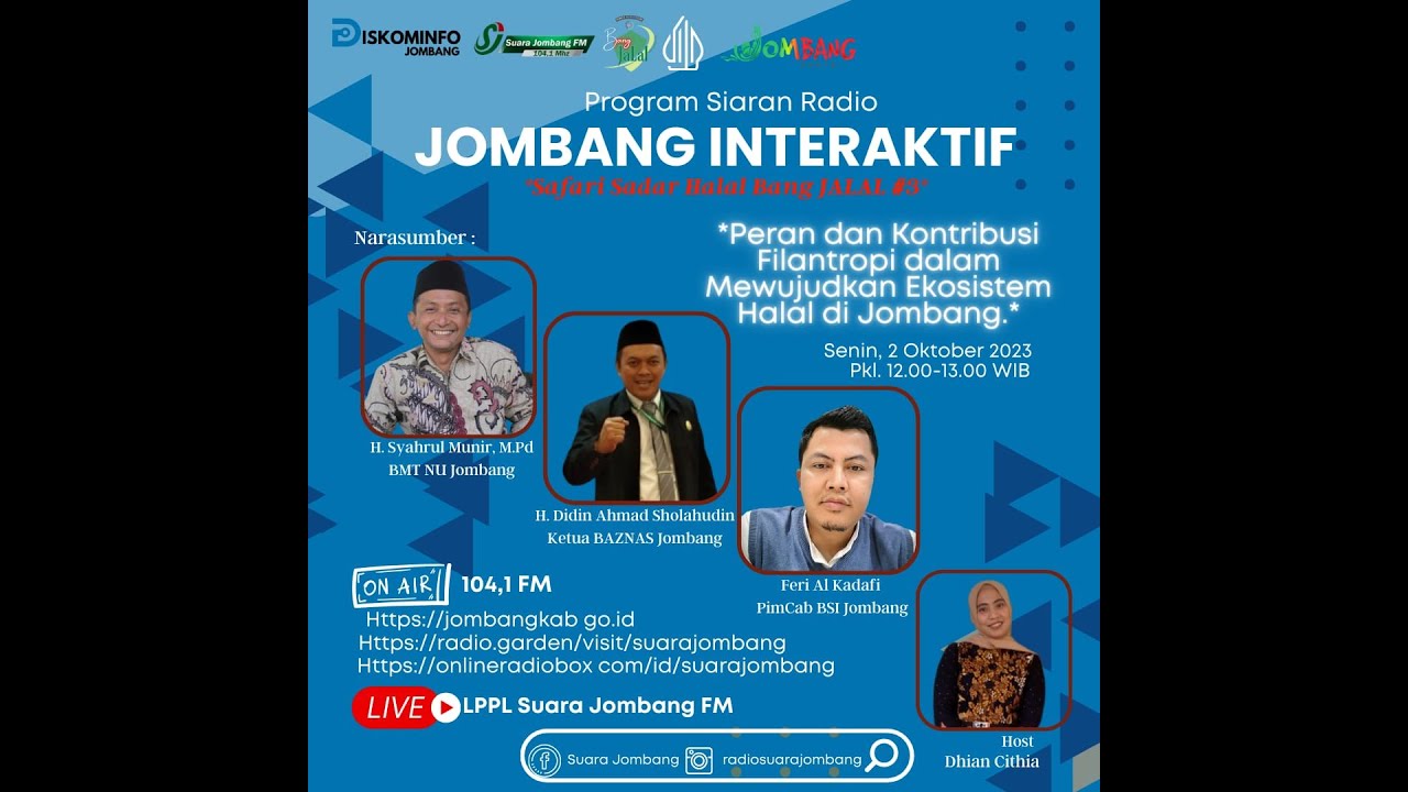 Talkshow Interaktif - Safari Sadar Halal Bang JALAL #3