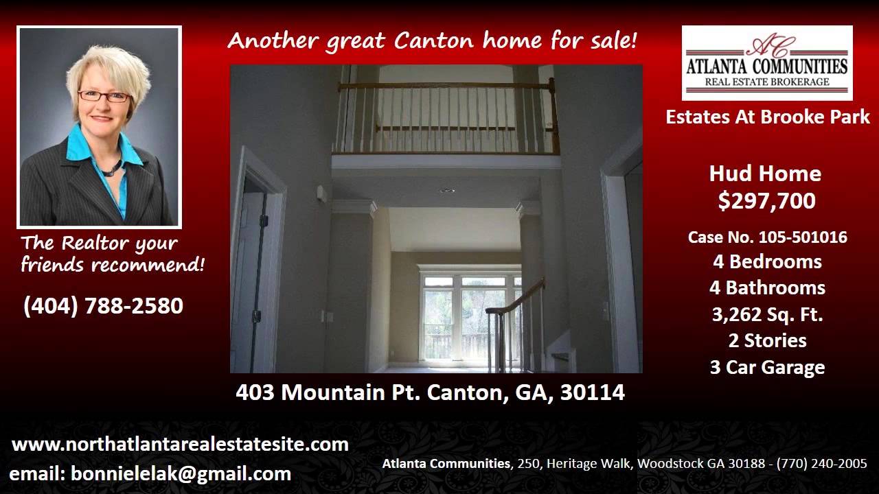 Hud Home for Sale at Estates At Brooke Park Cherokee County
