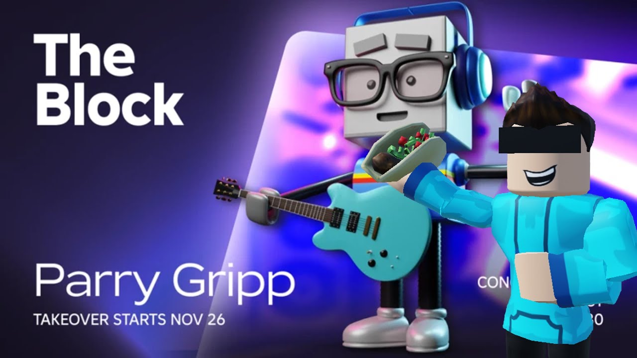 Roblox The Block Parry Gripp TakeOver Полный концерт!!