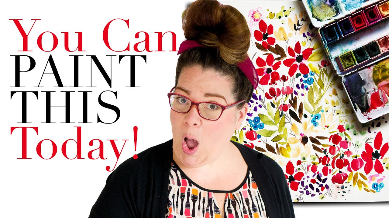 The BEST Way to Learn How to Watercolor in One Hour